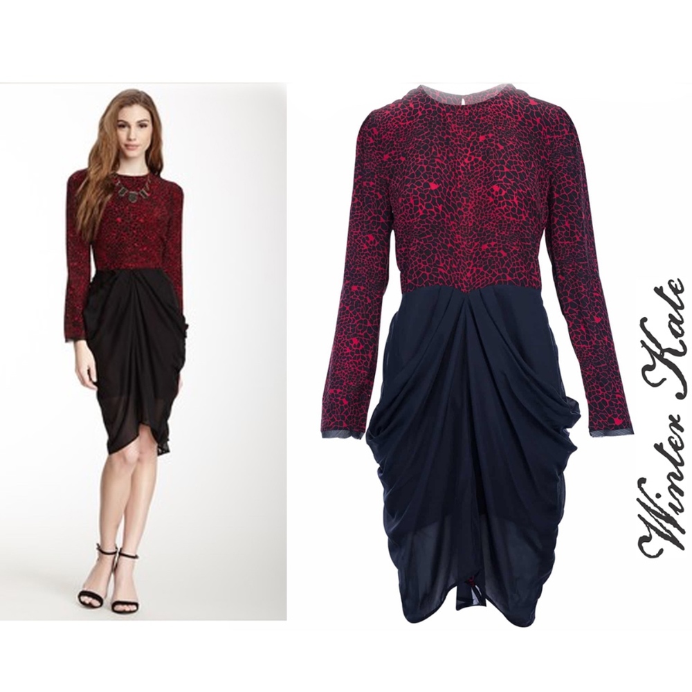 Nicole Richie's Winter Kate Long sleeve Dress NWT